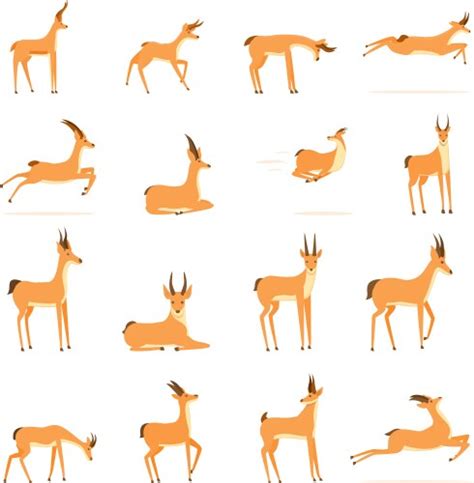 Springbok Vector Images (over 270) .